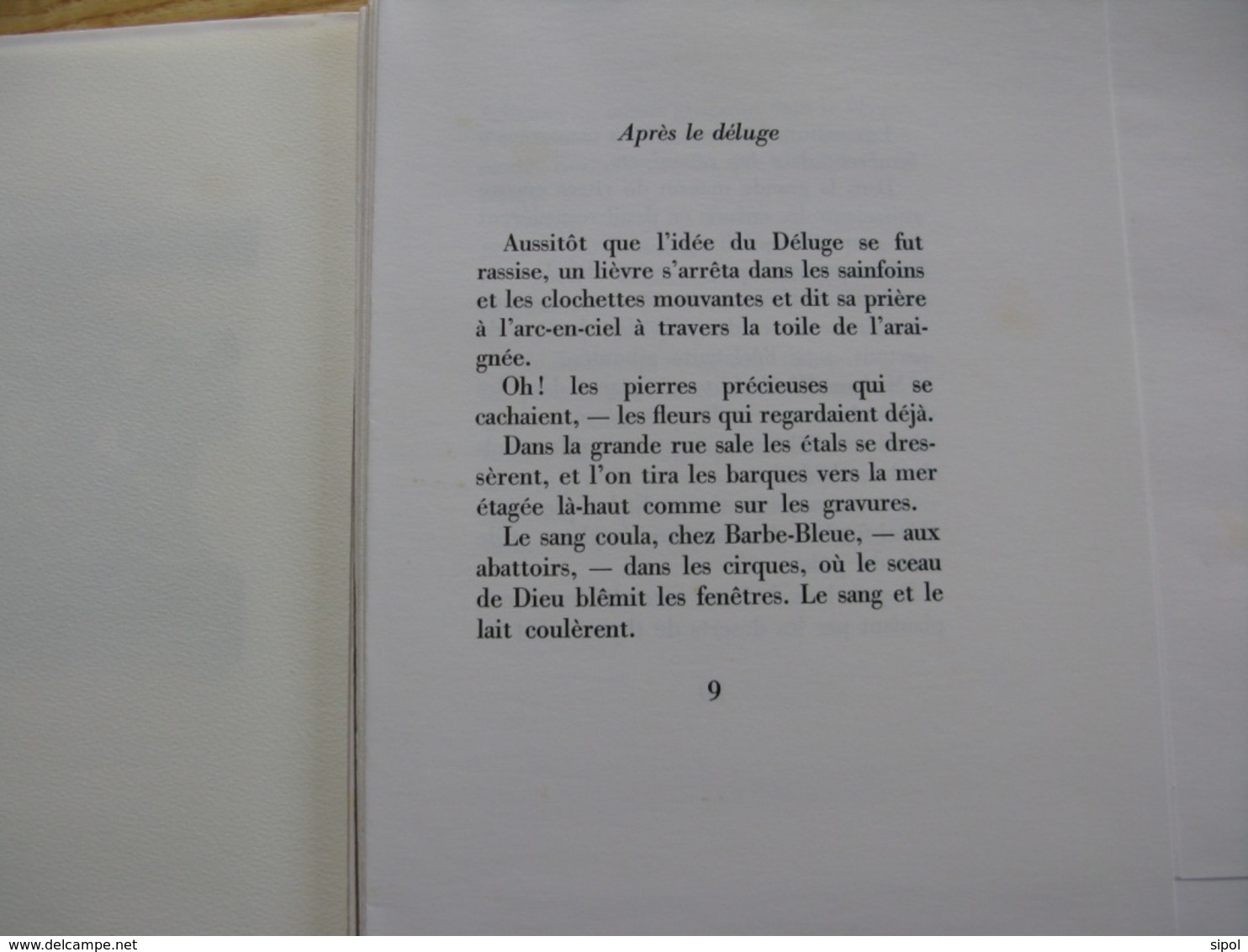 Illuminations  Arthur Rimbaud avec 8 aquarelles de Zao Wou KI - X X ème anniversaire du   Club Français du Livre 1966