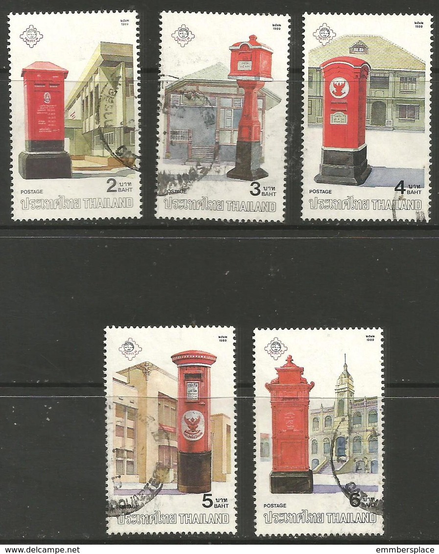 Thailand - 1989 Mailboxes Used   Sc 1315-9 - Thaïlande
