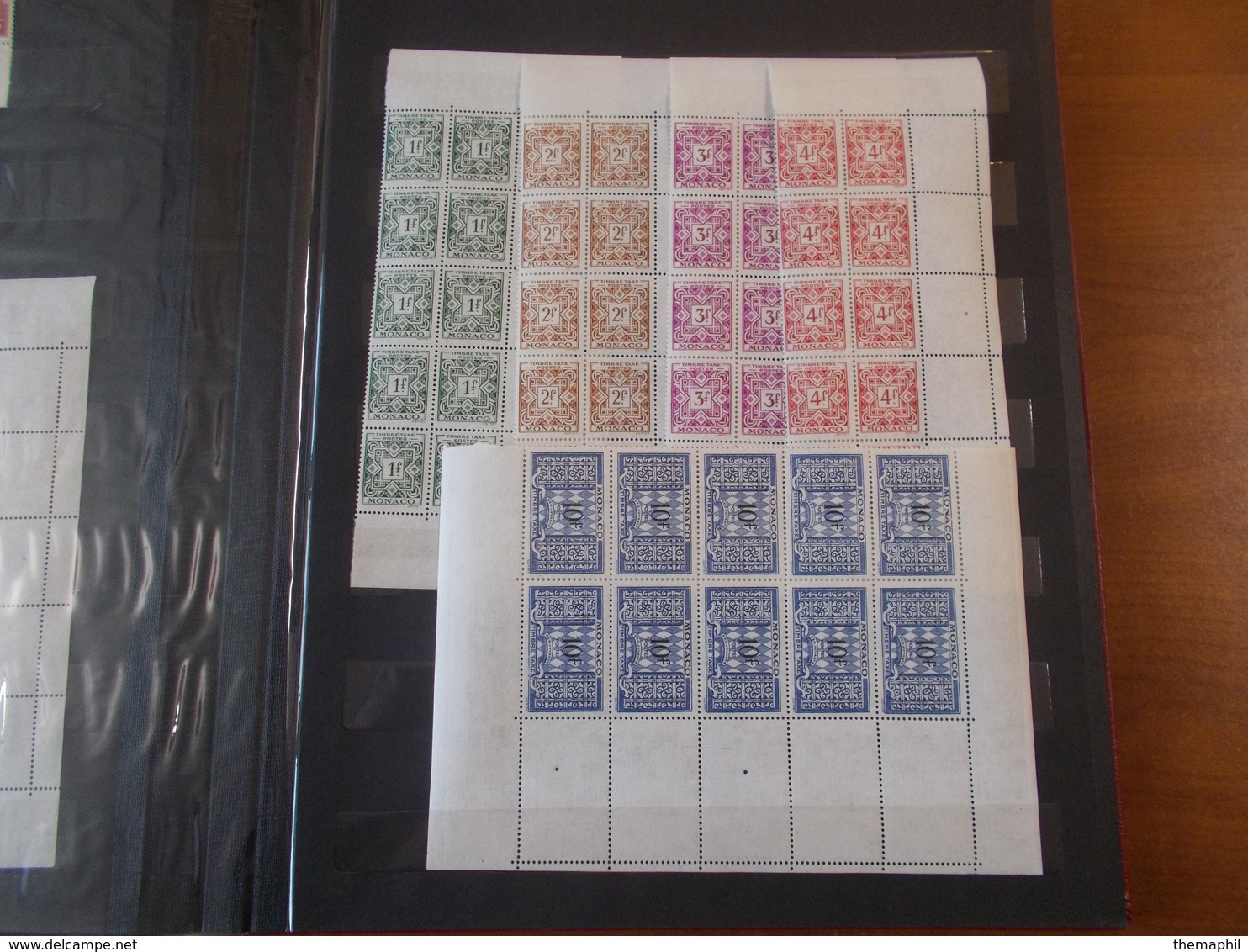 lot n° 965  MONACO tous neufs **  collection en album   .. no paypal