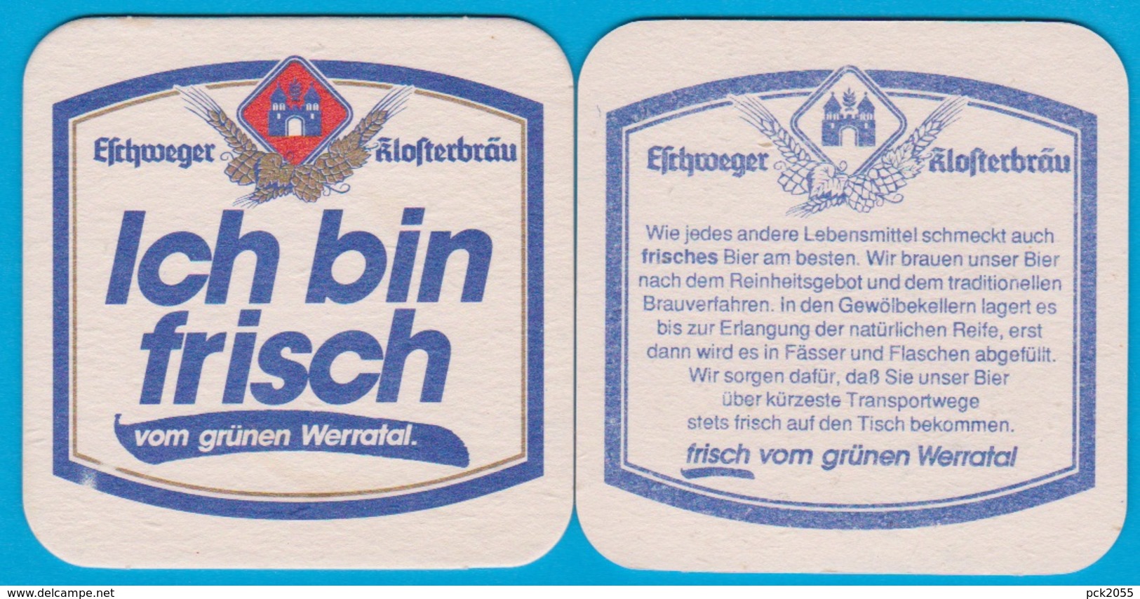 Eschweger Klosterbrauerei Eschwege  ( Bd 2106 ) - Bierdeckel