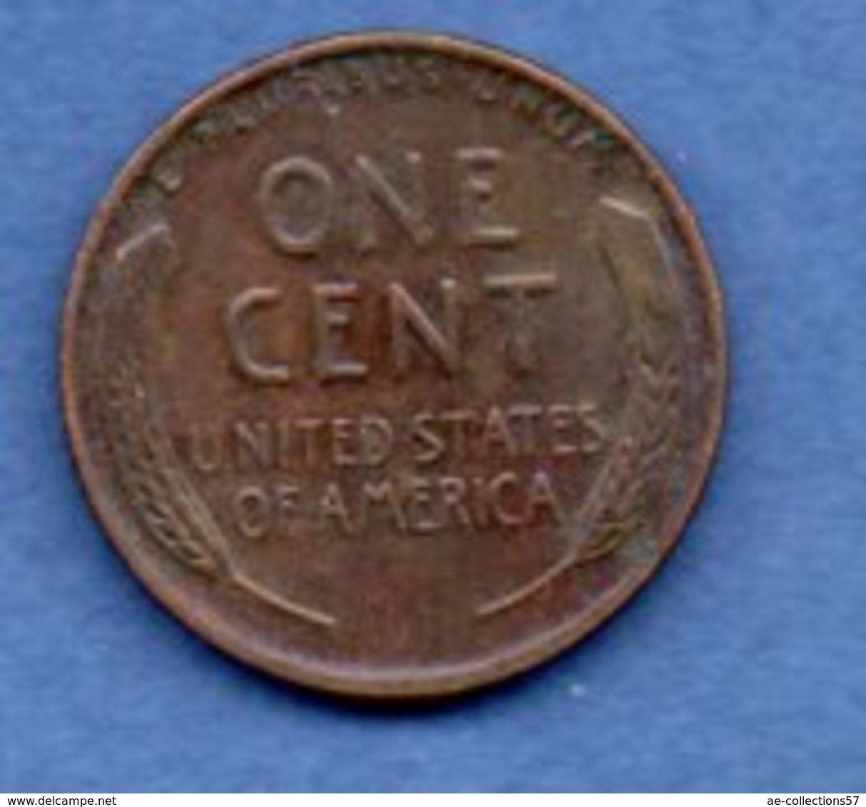 USA  - 1 Cent 1944 -  Km " A132   -  état  TTB - 1909-1958: Lincoln, Wheat Ears Reverse