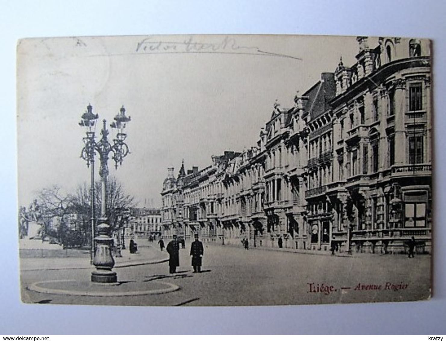 BELGIQUE - LIEGE - Avenue Rogier - 1917 - Liege