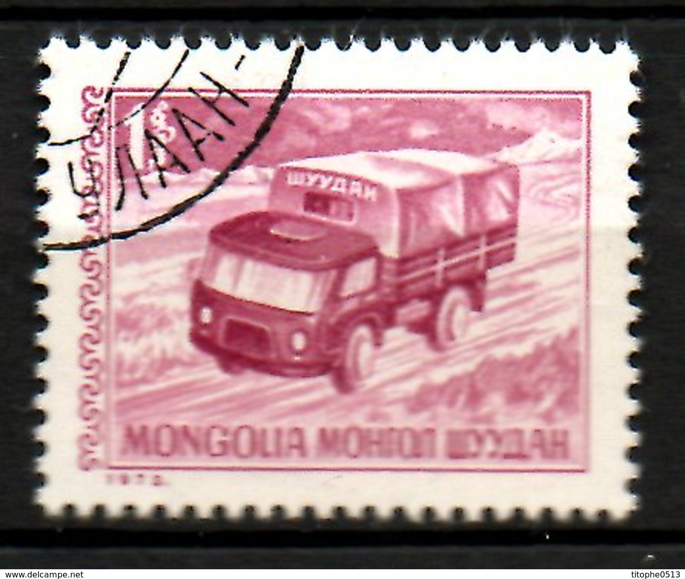 MONGOLIE. N°661 De 1973 Oblitéré. Camion. - LKW