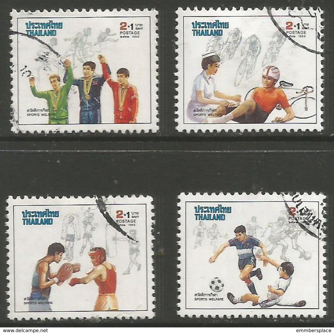 Thailand - 1989 Sports Welfare Used   Sc B66-9 - Thailand