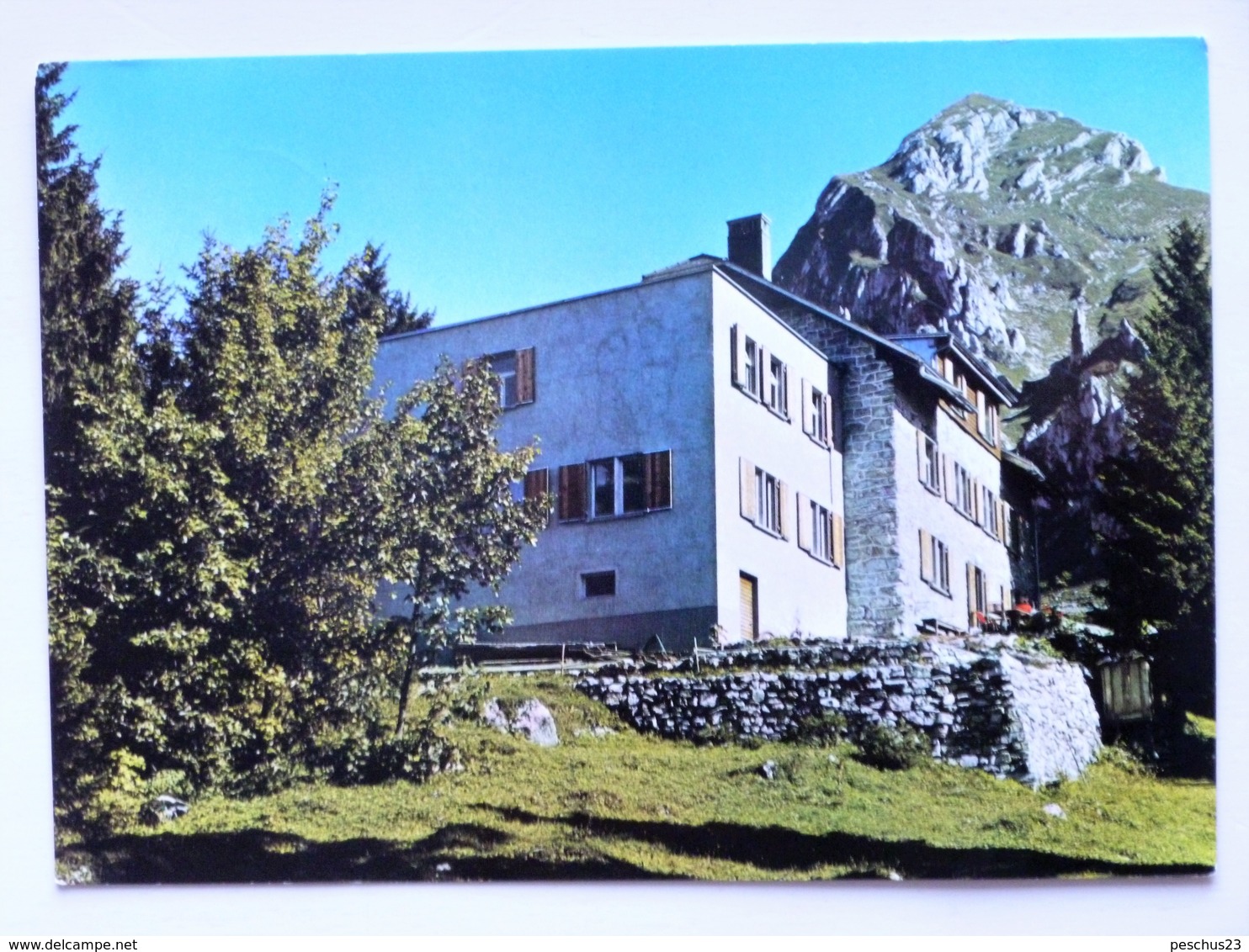 SUISSE / SCHWEIZ, AK, 1979, NATURFREUNDEHAUS FRONALP - MOLLIS, AK Farbig, Gelaufen - Mollis