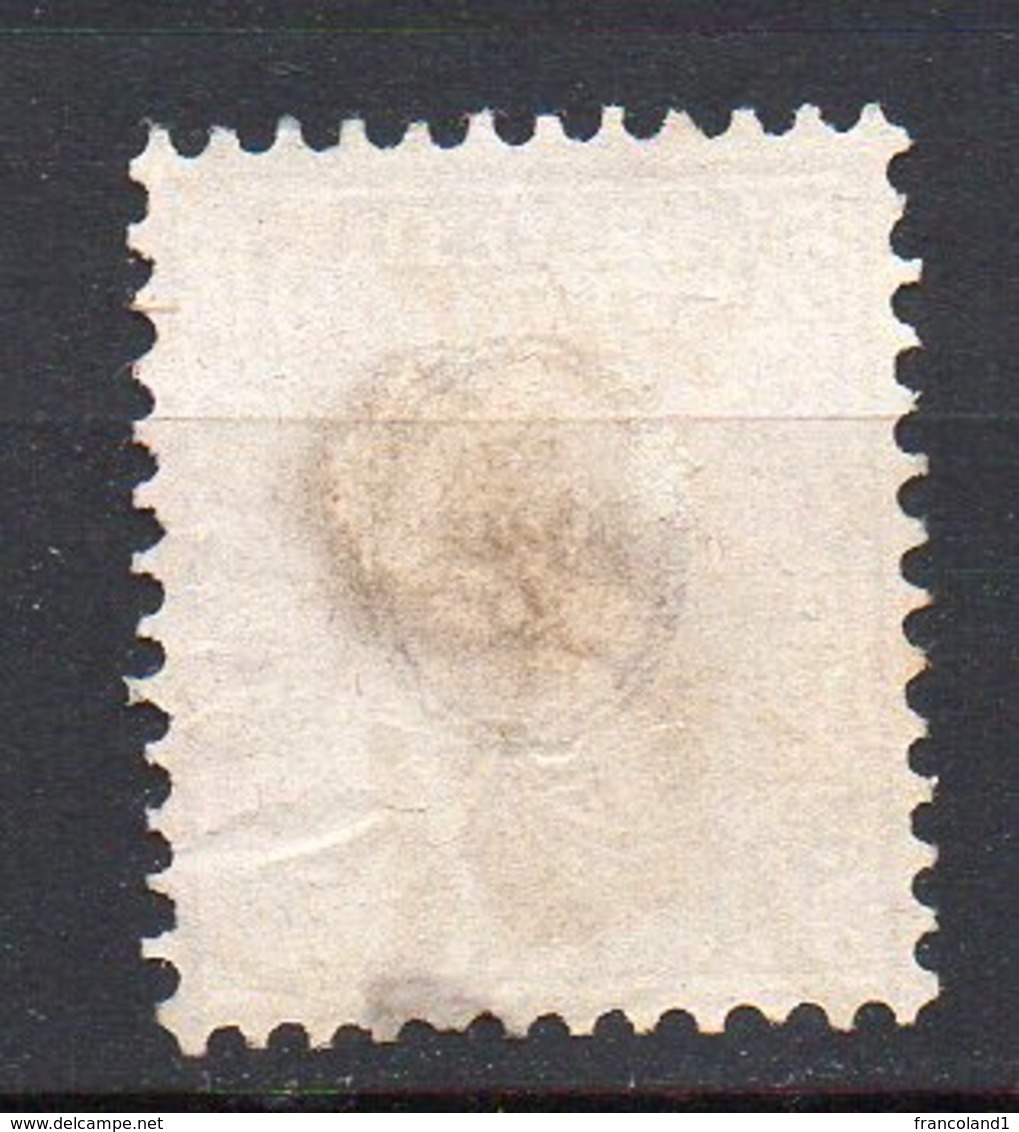 1867 Svizzera Helvetia Unificato N. 48  50 C Lilla Timbrato Used - Usati