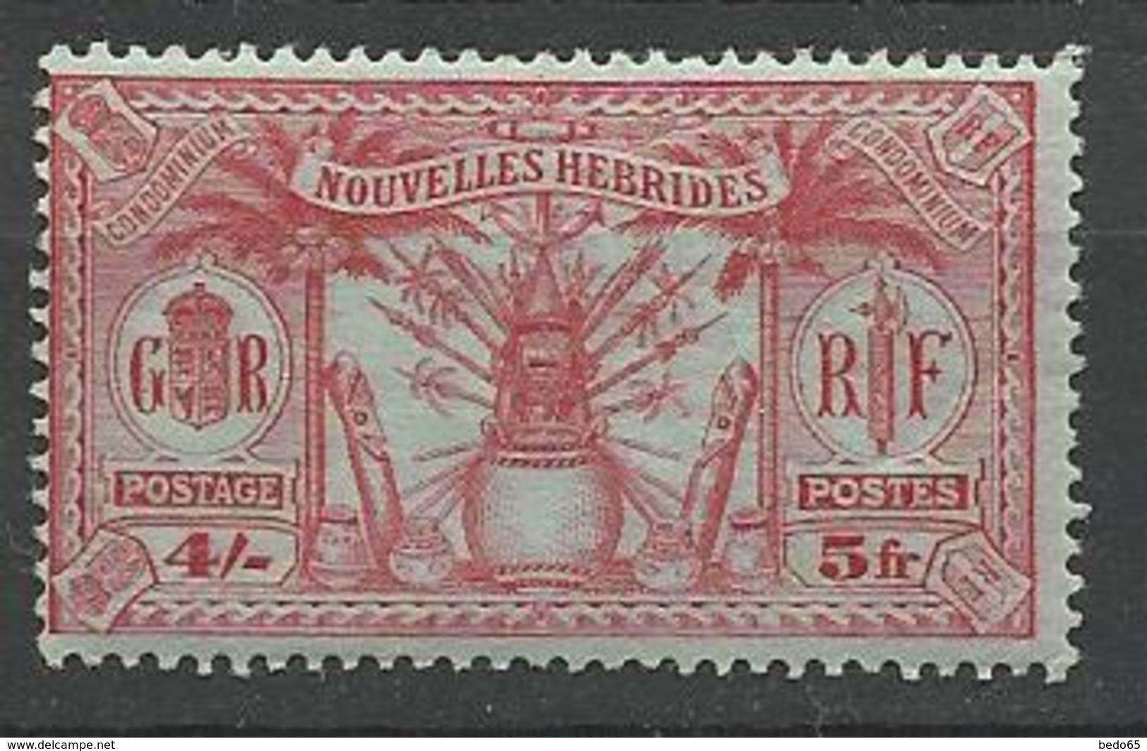 NOUVELLE HEBRIDE N° 90 NEUF**   SANS CHARNIERE / MNH - Neufs