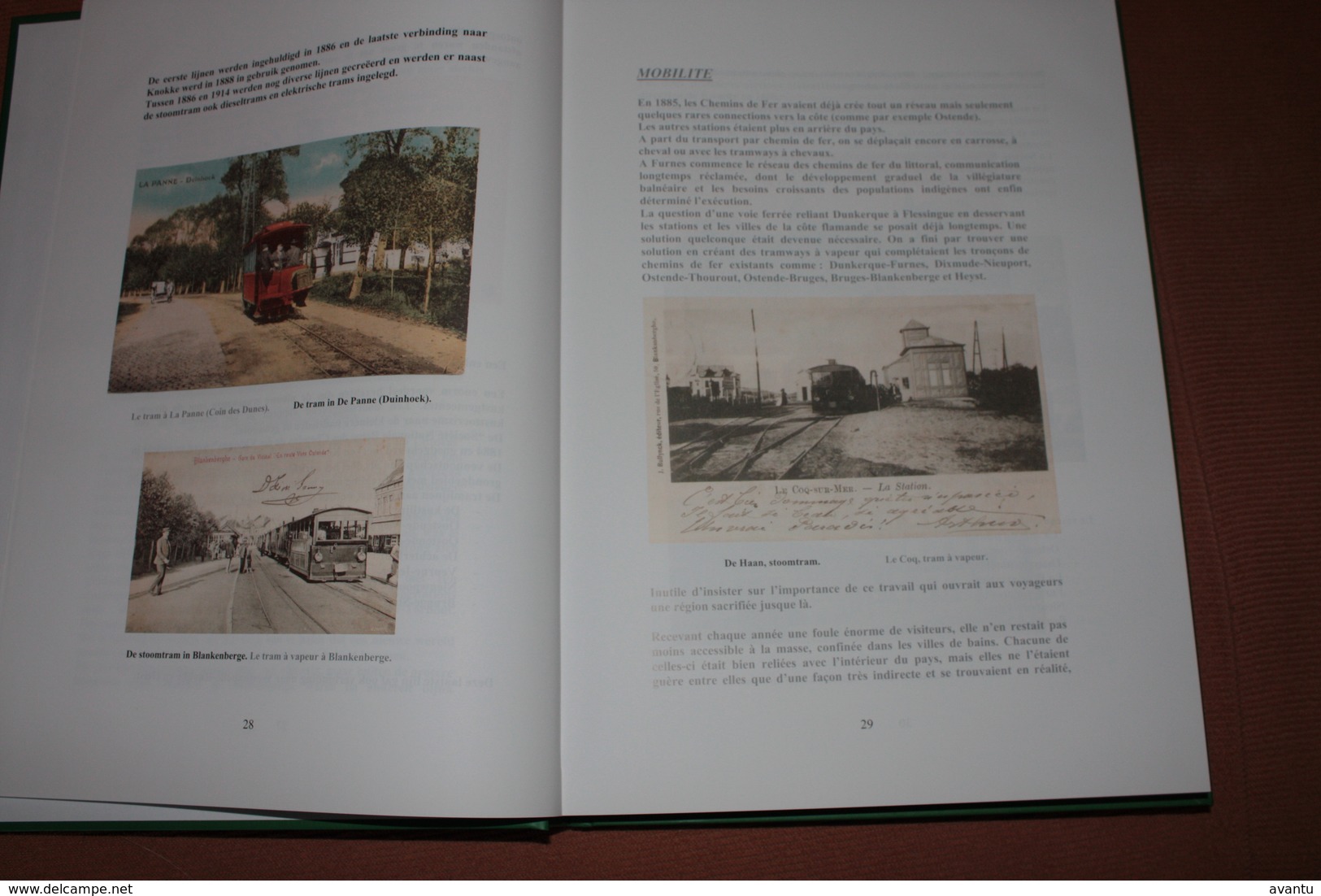 DE HAAN /  LA BELLE EPOQUE / Boek Met Tekst En Afbeeldingen Van De Geschiedenis Van De Kust / NL-FR - De Haan