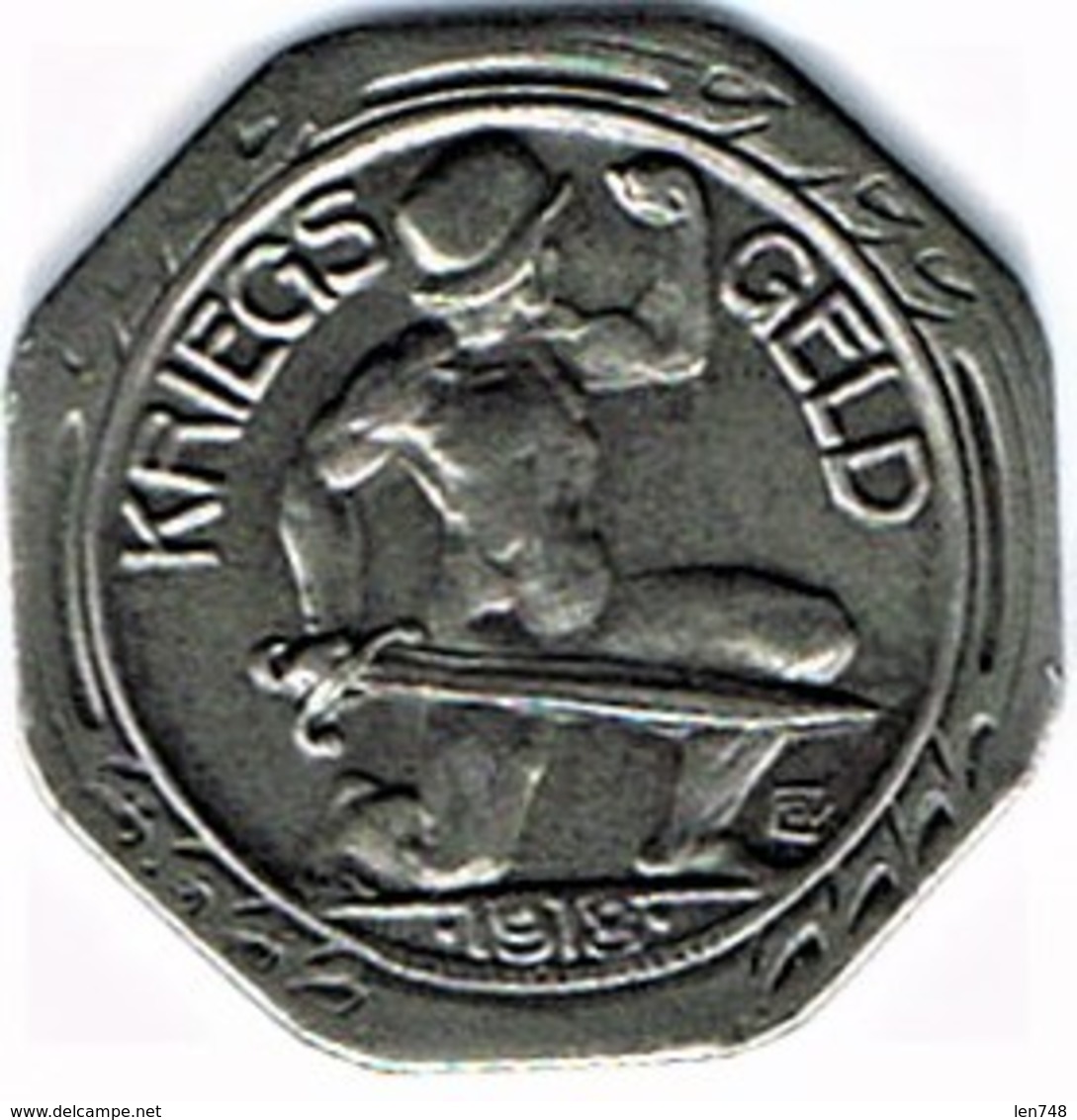 Allemagne - Nécessité - 50 Pfennig 1918 NEUENBURG - Monetary/Of Necessity