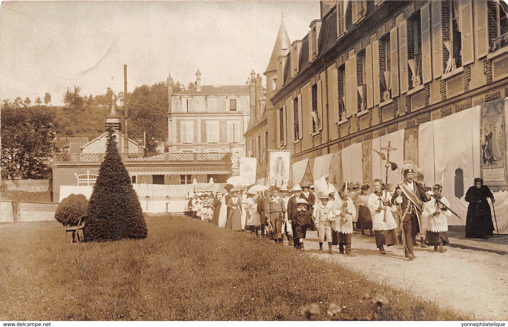 60 - Oise / 10923 - Valdampierre - Carte Photo - Beau Cliché Animé - Défaut - Autres & Non Classés