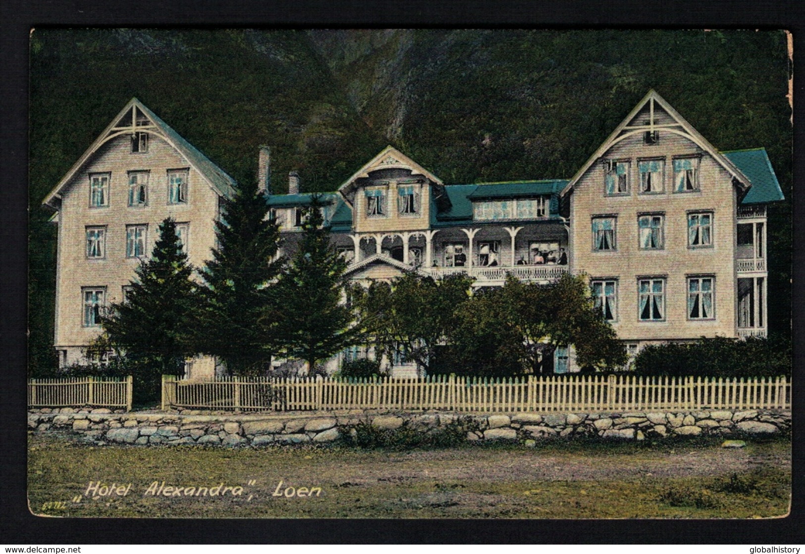 DE1748 NORWAY HOTEL ALEXANDRA LOEN   POSTCARD - Norvège