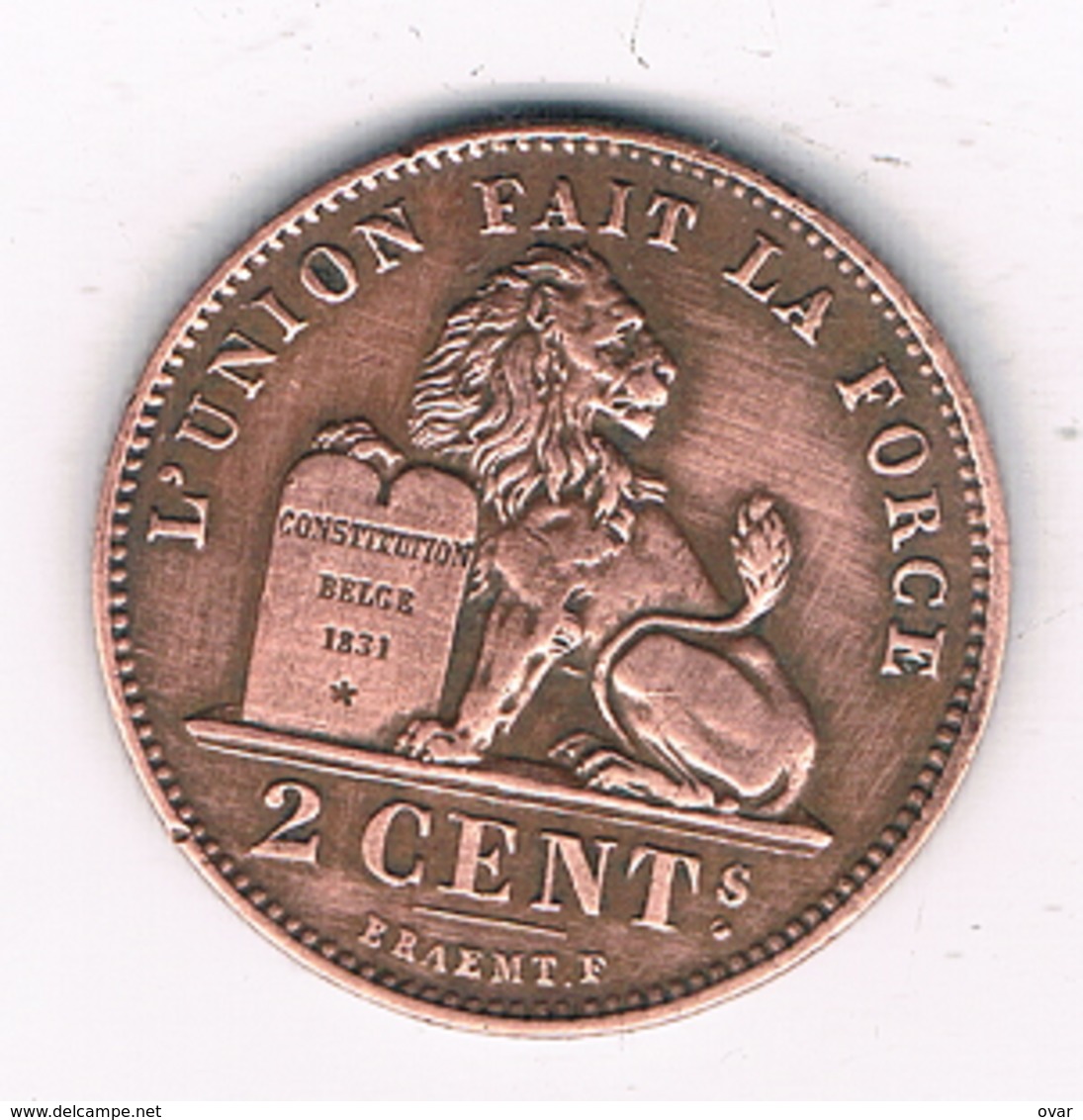 2 CENTIMES 1905 FR   BELGIE/8455/ - 2 Centimes