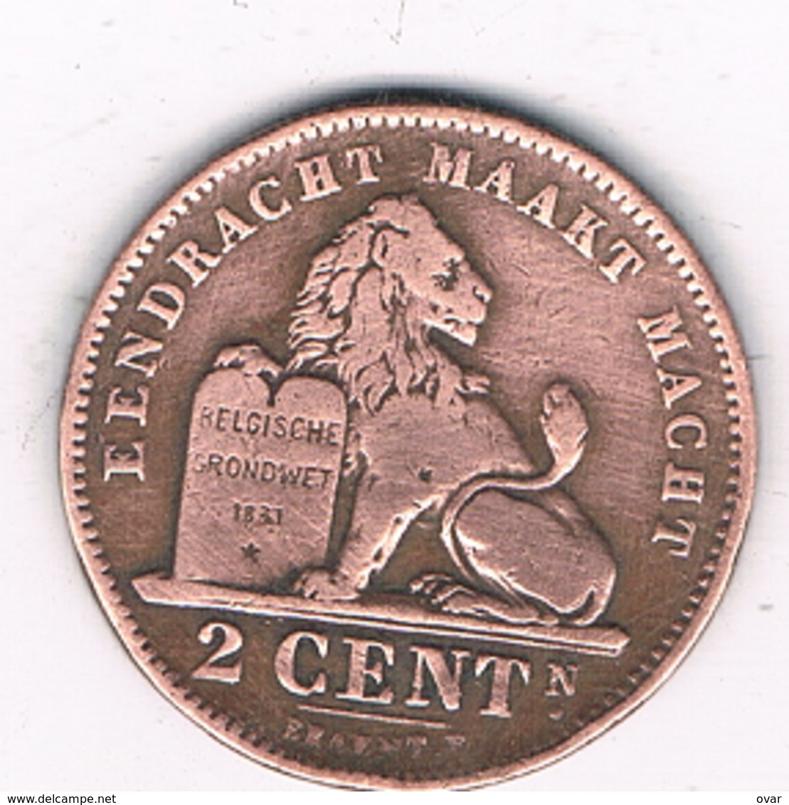 2 CENTIMES 1902 VL   BELGIE/8457/ - 2 Centimes