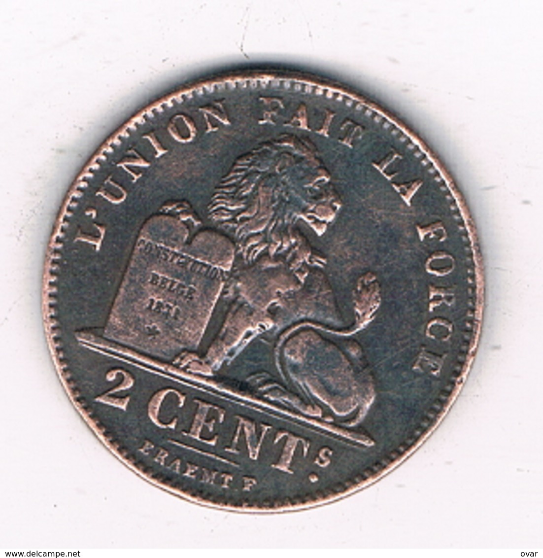 2 CENTIMES 1909 FR   BELGIE/8458/ - 2 Centimes