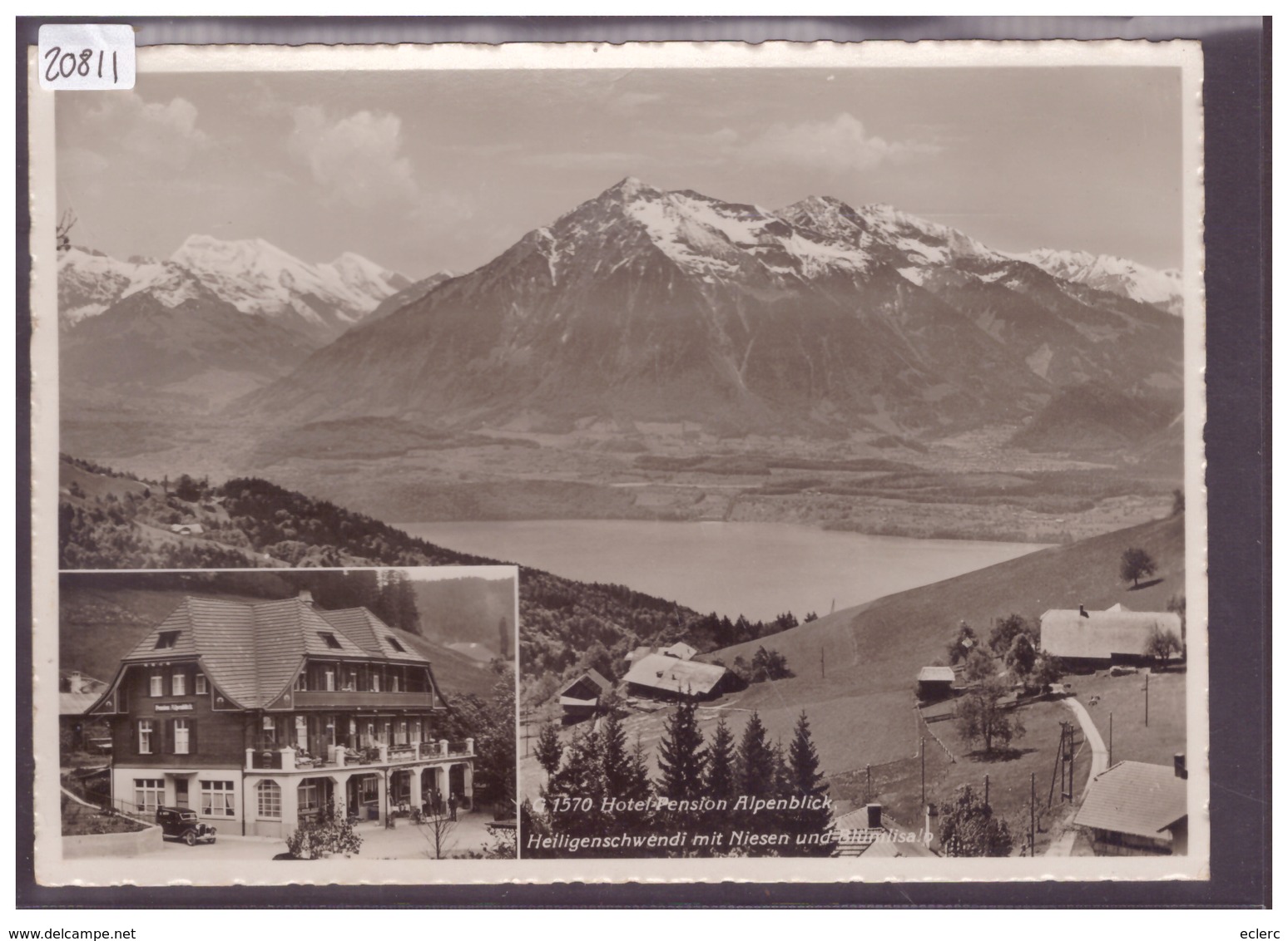 GRÖSSE 10x15cm - HEILIGENSCHWENDI - HOTEL PENSION ALPENBLICK - TB - Heiligenschwendi