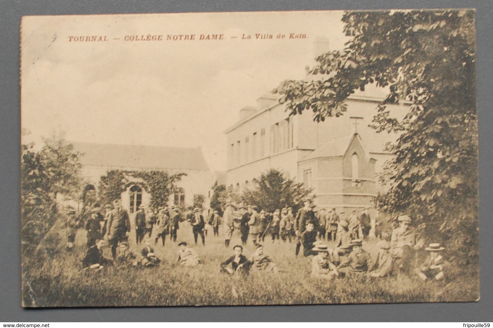 Tournai - Collège Notre-Dame - La Villa De Kain - Surtaxe - 1913 - "absent" - Ed.? - Tournai