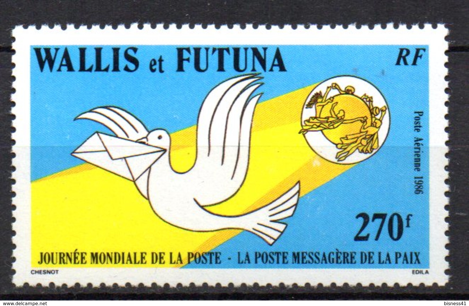 Col 8    Wallis & Futuna  PA  N° 153 Neuf XX MNH  Cote : 7,40 Euro - Unused Stamps