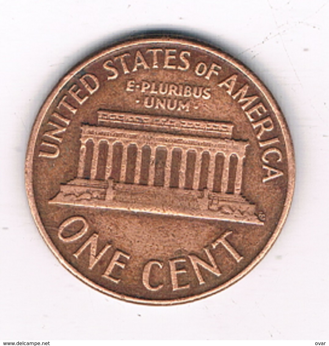 ONE CENT 1961 D  USA /8466/ - 1959-…: Lincoln, Memorial Reverse