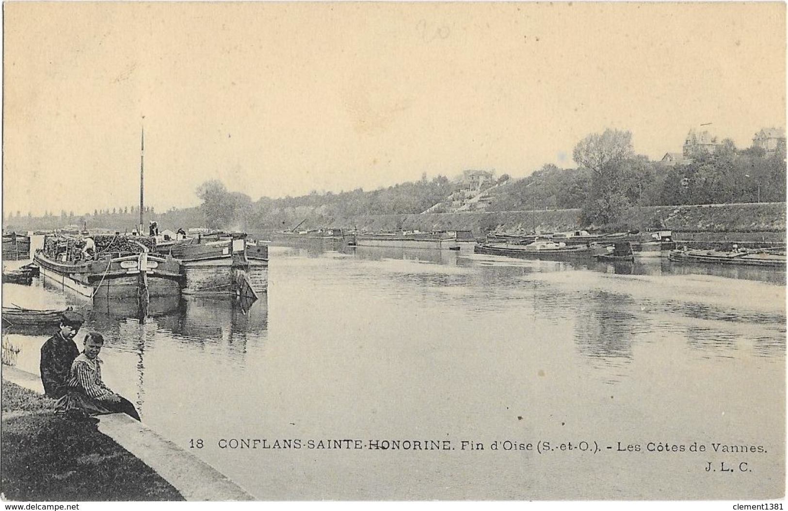 Conflans Saint Honorine Fin D'oise Les Cotes De Vannes - Conflans Saint Honorine