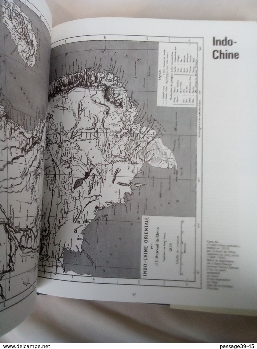 LOT DE 2 LIVRES "HISTOIRE DE L'INDOCHINE" 1624-1954 LA CONQUETE -LE DESTIN