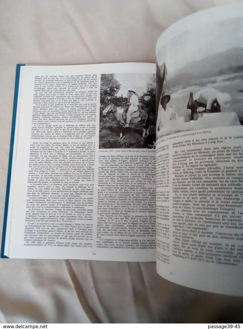 LOT DE 2 LIVRES "HISTOIRE DE L'INDOCHINE" 1624-1954 LA CONQUETE -LE DESTIN