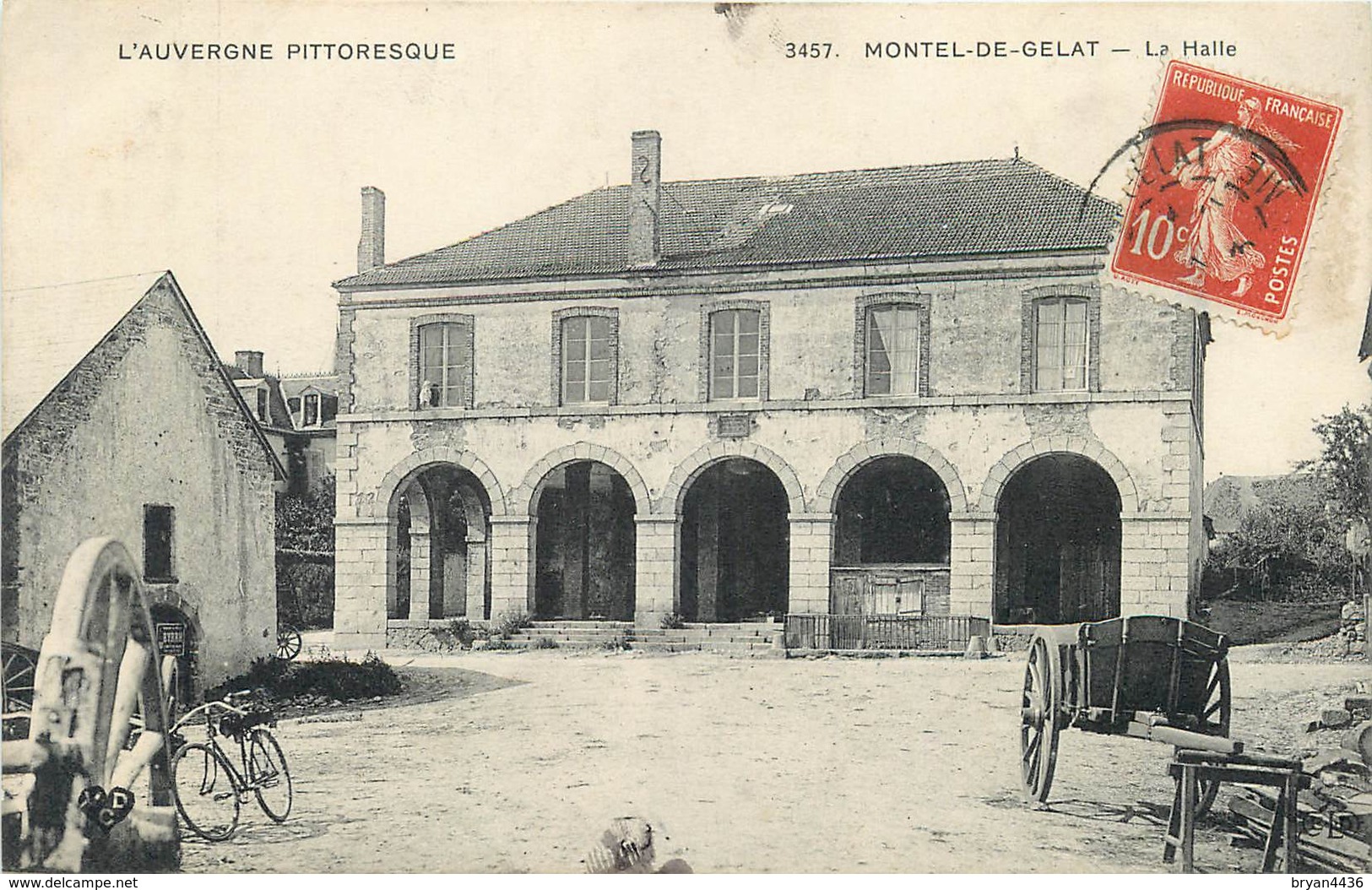 63 - MONTEL DE GELAT - LA HALLE - Autres & Non Classés