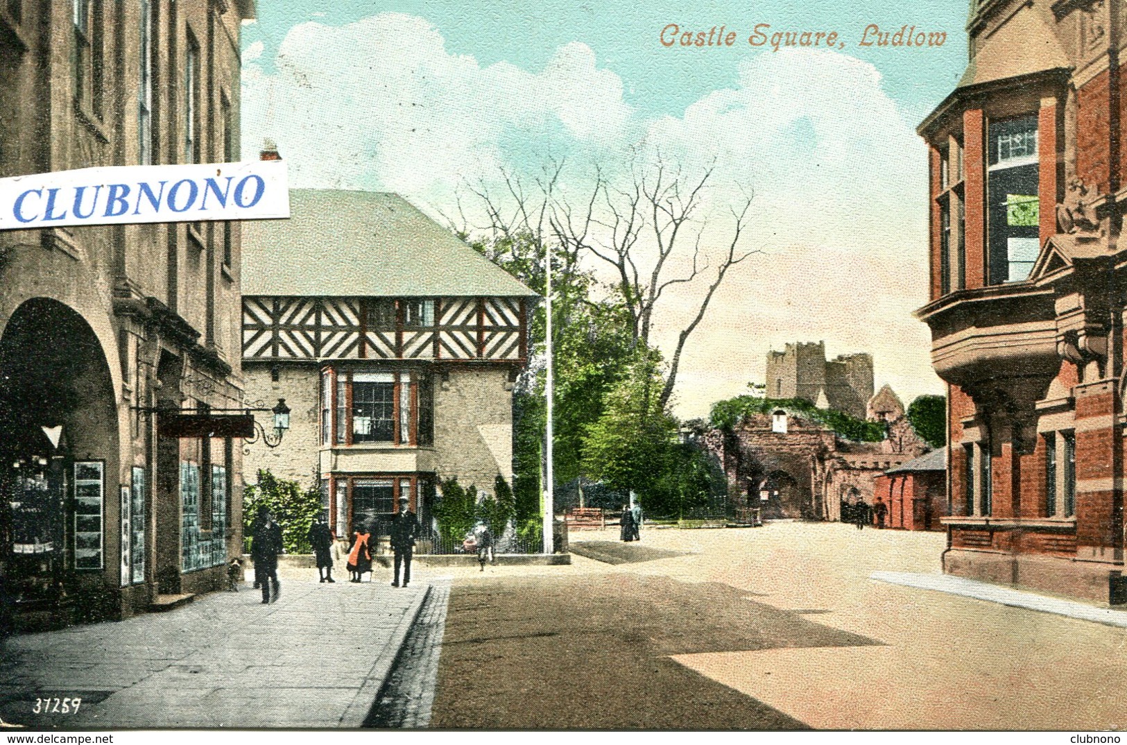 CPA - LUDLOW - CASTLE SQUARE (ETAT PARFAIT) - Shropshire