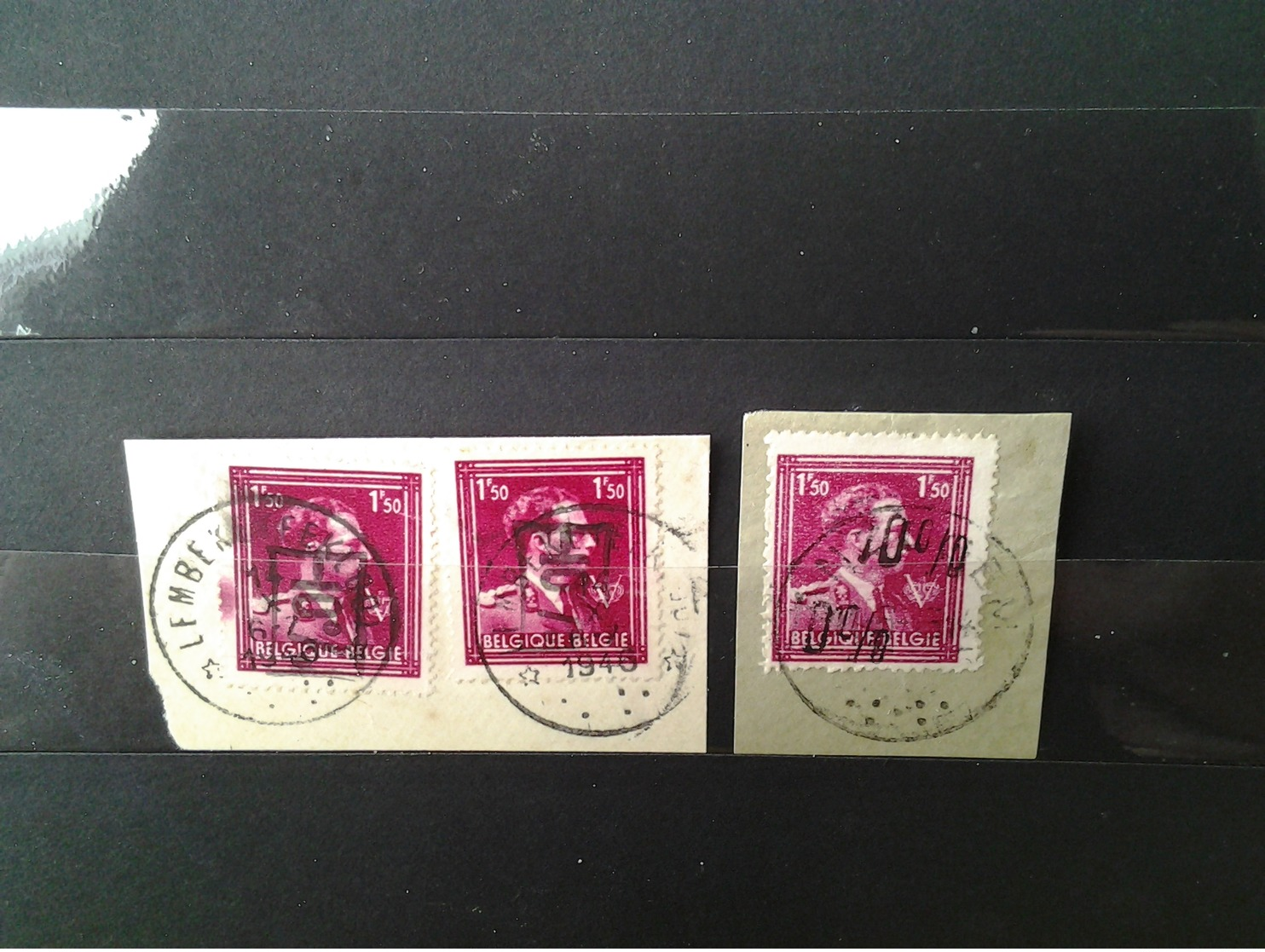 Lot de timbres -10% Van Acker