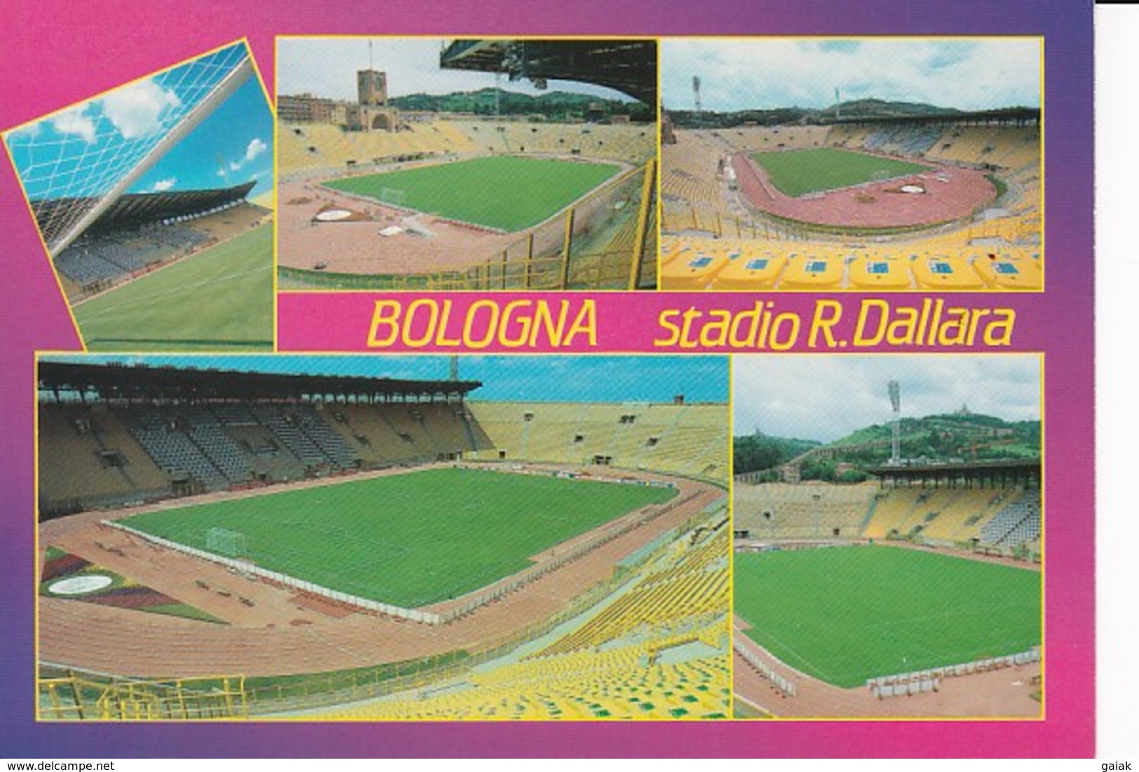 A852 BOLOGNA - STADIO R. DALLARA - VEDUTINE - Bologna