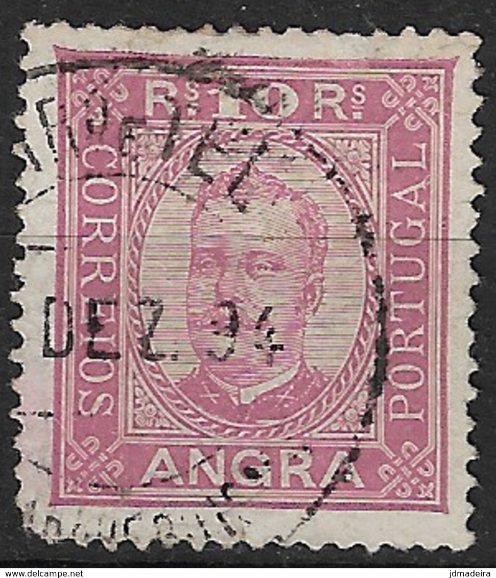 Angra – 1892 King Carlos 10 Réis - Angra