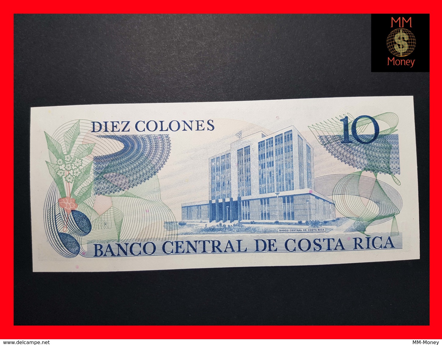 COSTA RICA 10 Colones 2.4.1986  P. 237 B  UNC - Costa Rica