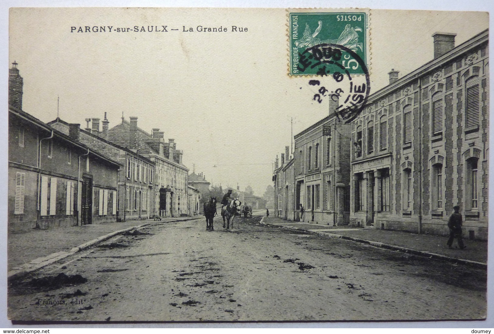 LA GRANDE RUE - PARGNY SUR SAULX - Pargny Sur Saulx