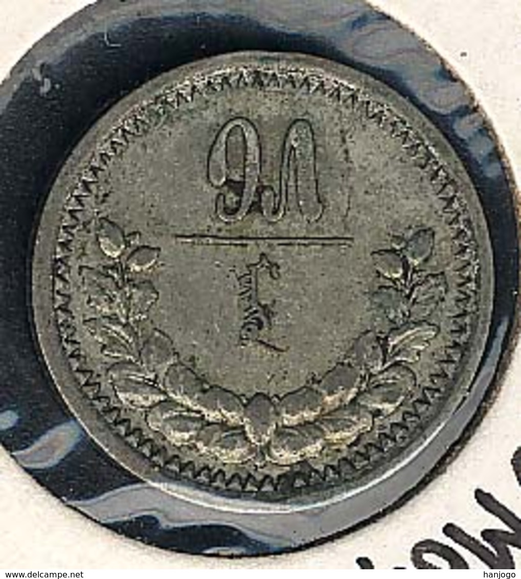 Mongolei, 15 Mongo 1925, Silber - Mongolia