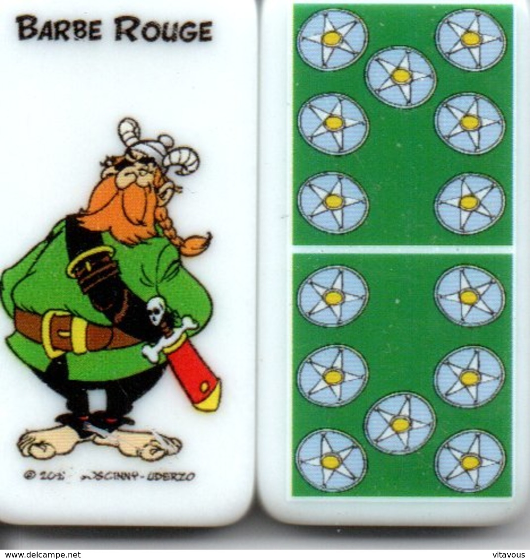 Barre Rouge - Domino Astérix Mania - Figurine BD Domino - Autres & Non Classés