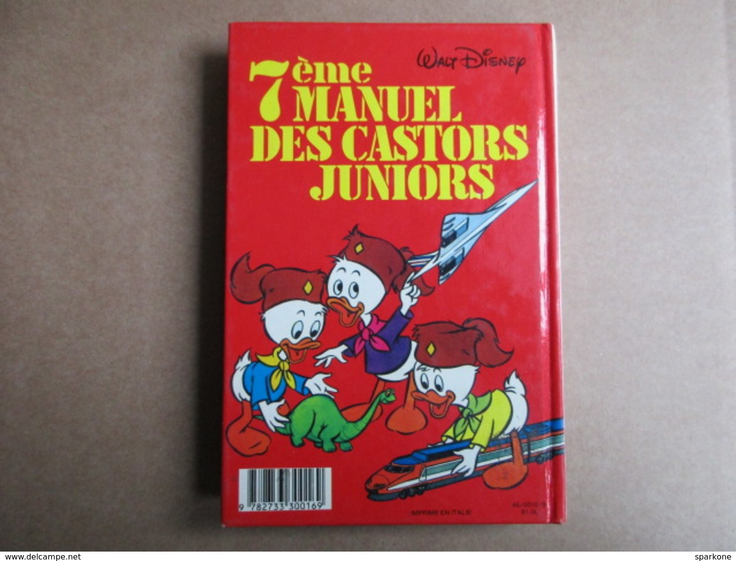 7e Manuel Des Castors Juniors (Walt Disney) éditions Hachette De 1981 - Autres & Non Classés