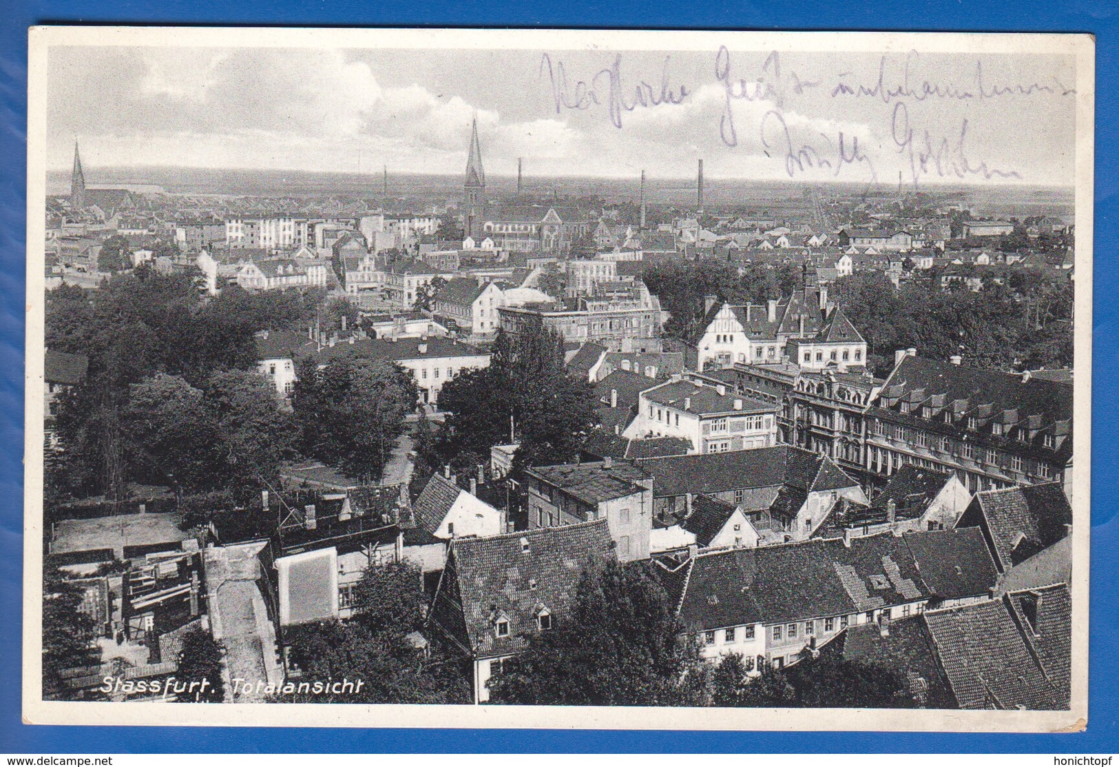 Deutschland; Stassfurt; Panorama; 1933 - Stassfurt