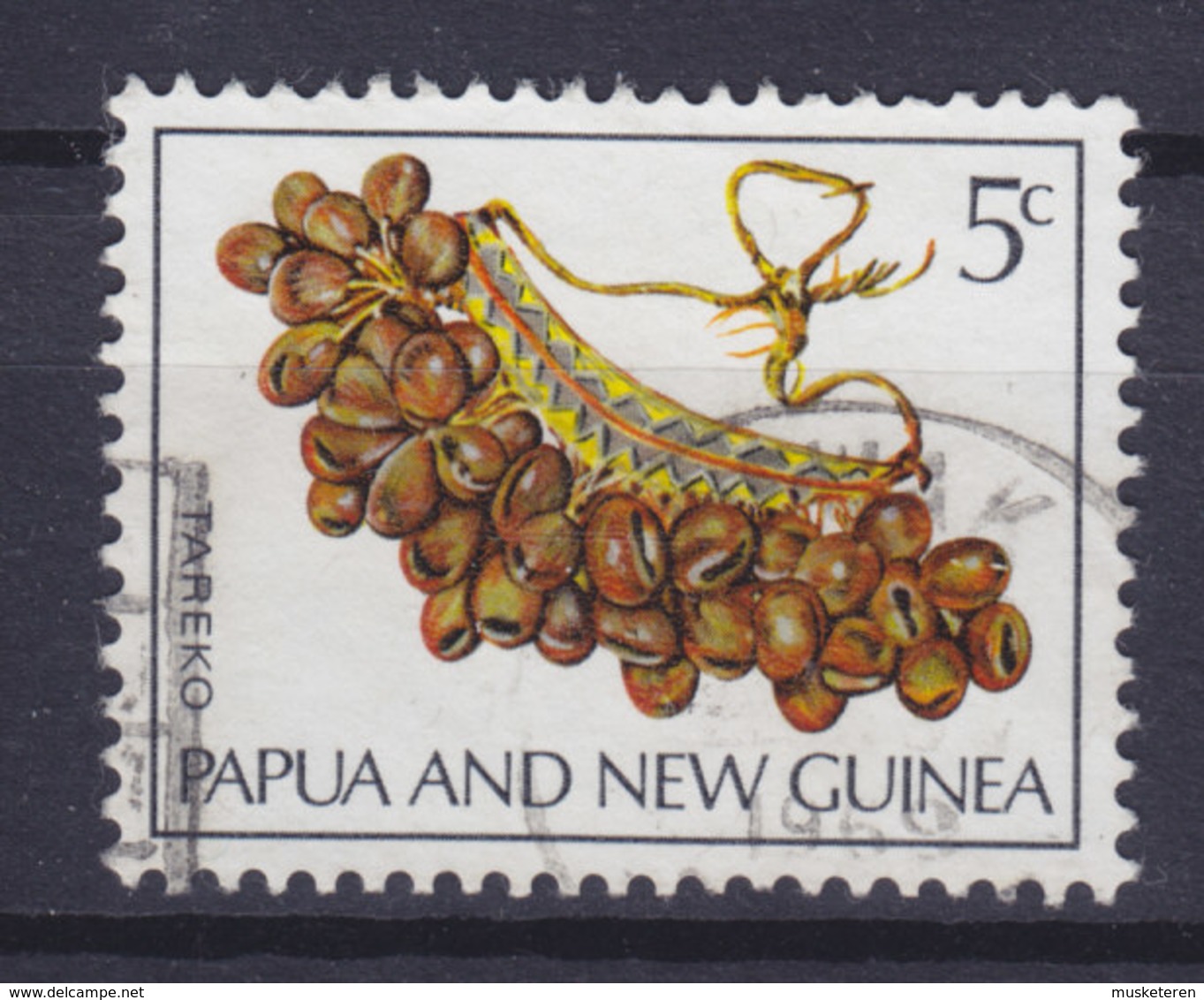 Papua New Guinea 1969 Mi. 167  5c. Musikinstrumente Music Instrument Tareko (Rassel) - Papua-Neuguinea