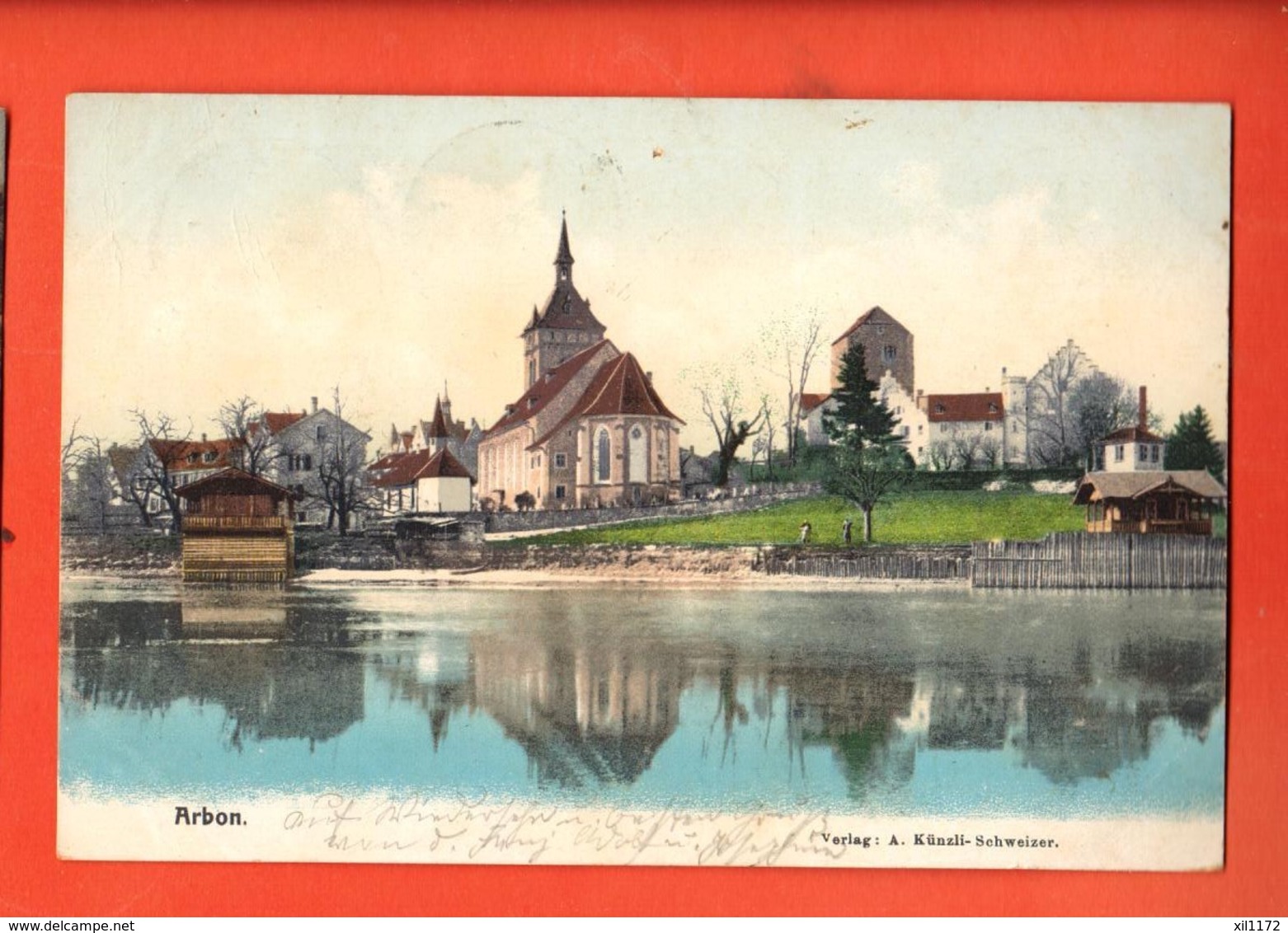 TRG-04 ARBON,  Gelaufen In 1905, Briefmarke Fehlt - Arbon