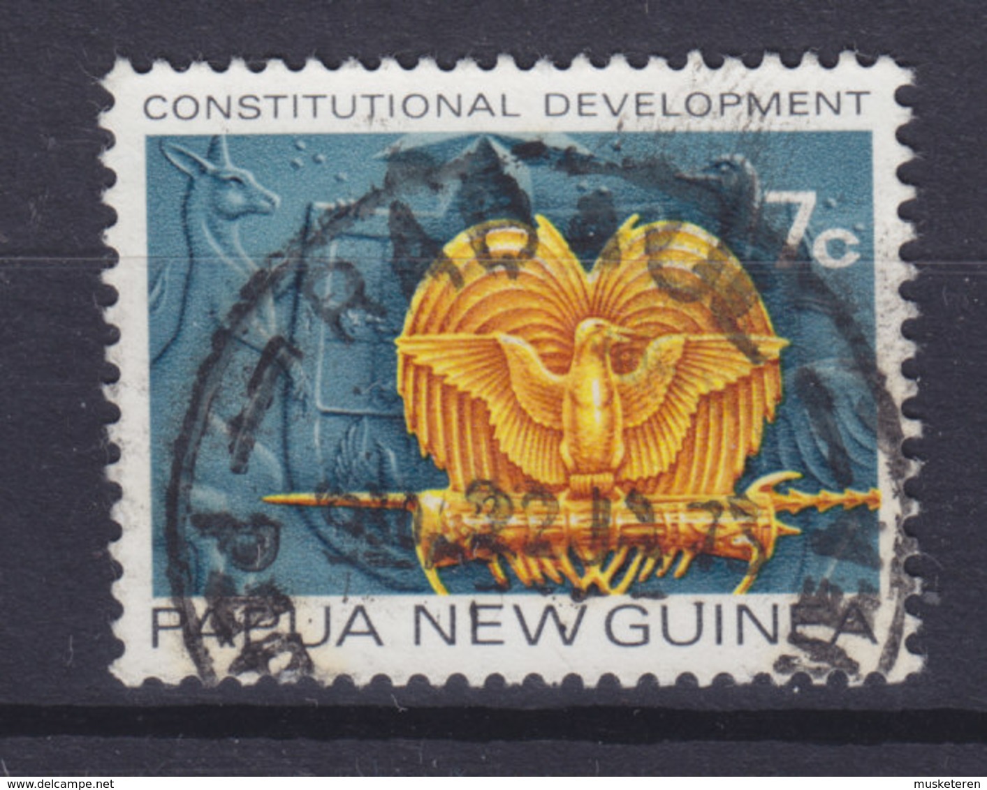 Papua New Guinea 1972 Mi. 216  7c. Constitutional Development - Papua-Neuguinea