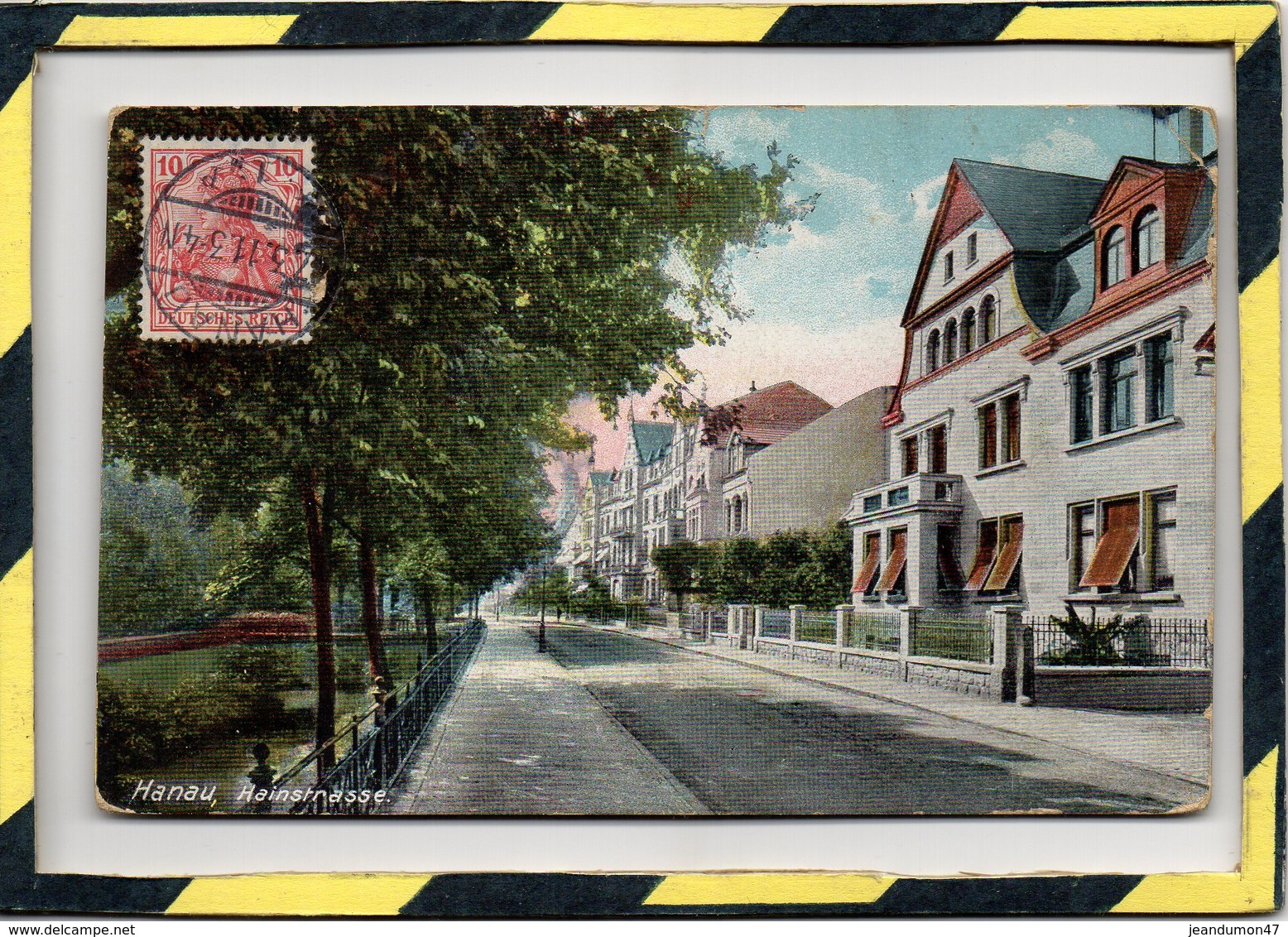 HANAU . - . HAINSTRASSE. CIRCULEE EN 1911 - Hanau