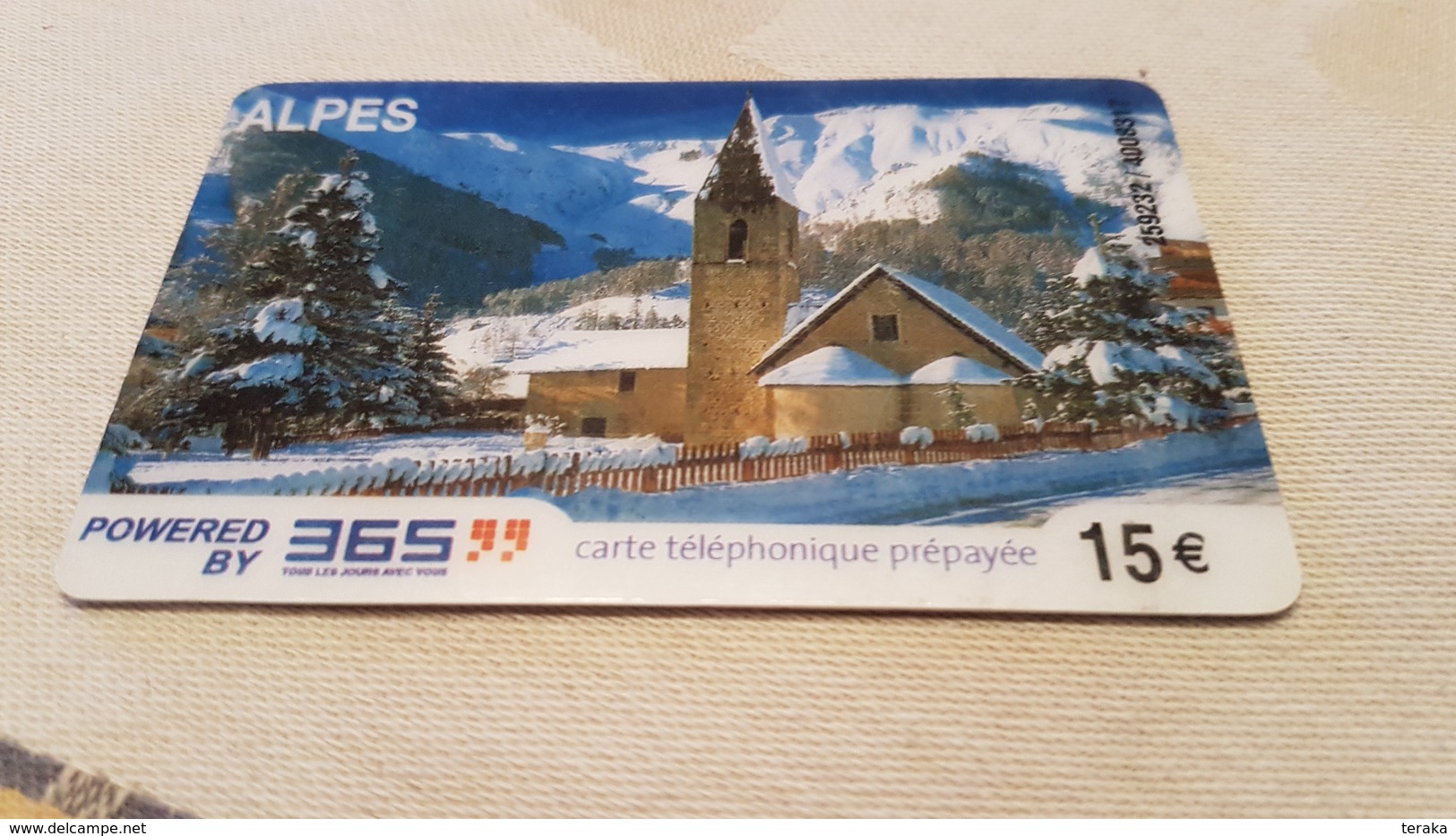 Telecarte Prépayée 365 - Autres & Non Classés