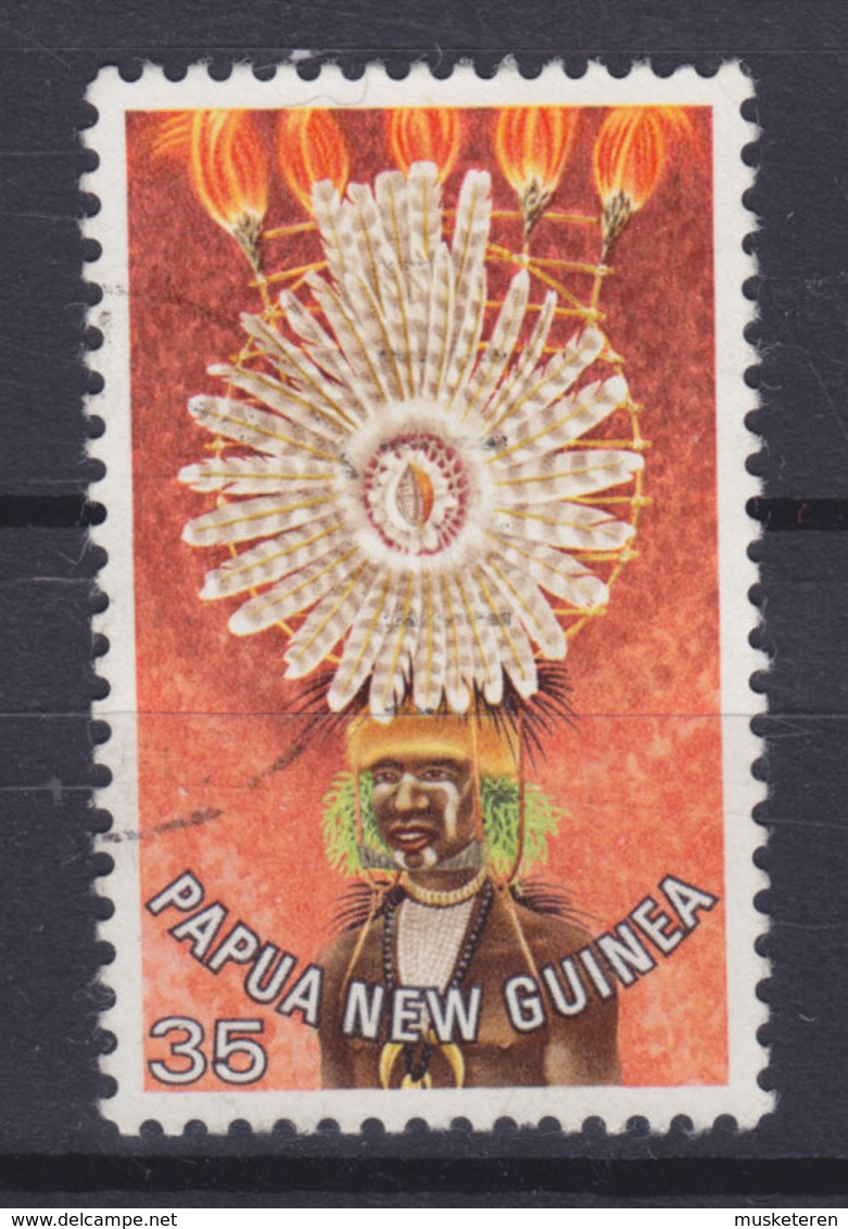 Papua New Guinea 1978 Mi. 348  35 T Kopfschmuck Head Ornament - Papua-Neuguinea