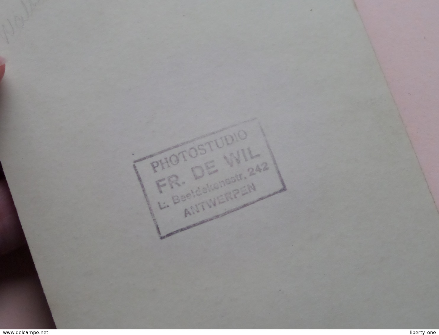 Dame VERKLEED > B. BRIFFAUX Briffause > Anno 1932 ( Foto FR. DE WIL Antwerpen - Zie Foto's ) Géén ID ! - Gehandtekende Foto's