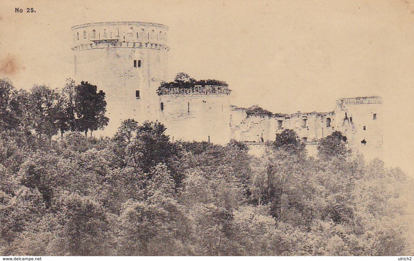 AK Coucy-le-Chateau - Feldpost Artilleriekommandeur Nr. 90 - 1917 (38093) - Autres & Non Classés