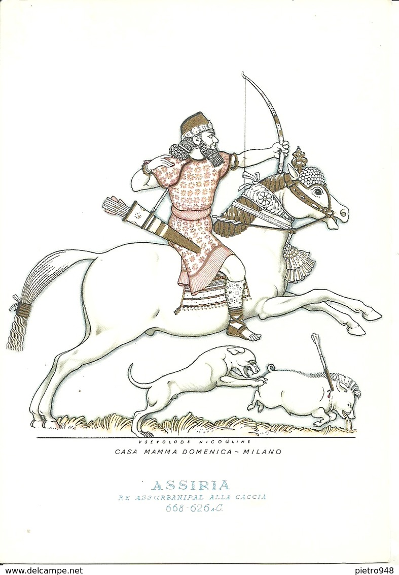 Casa Mamma Domenica, 8 Cartoline, "Cavalieri D'Ogni Terra", 5 Serie 1^, 2 Serie 2^ 1e 1 Serie 3^ - Altri & Non Classificati