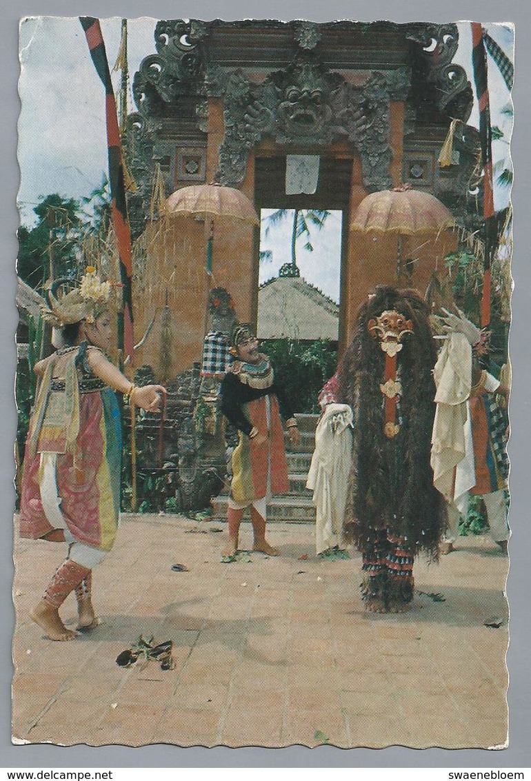 ID.- BALI. Tari Barong. Barong Dance. - Dans