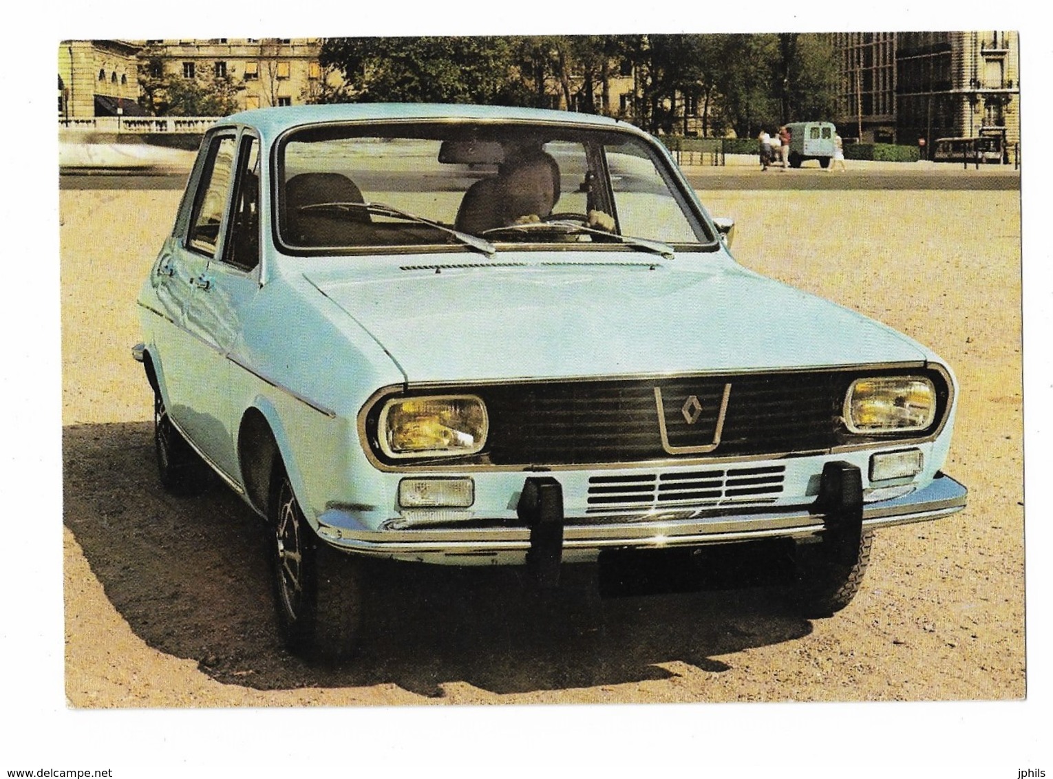 Carte Pub Renault 12 TS - Voitures De Tourisme