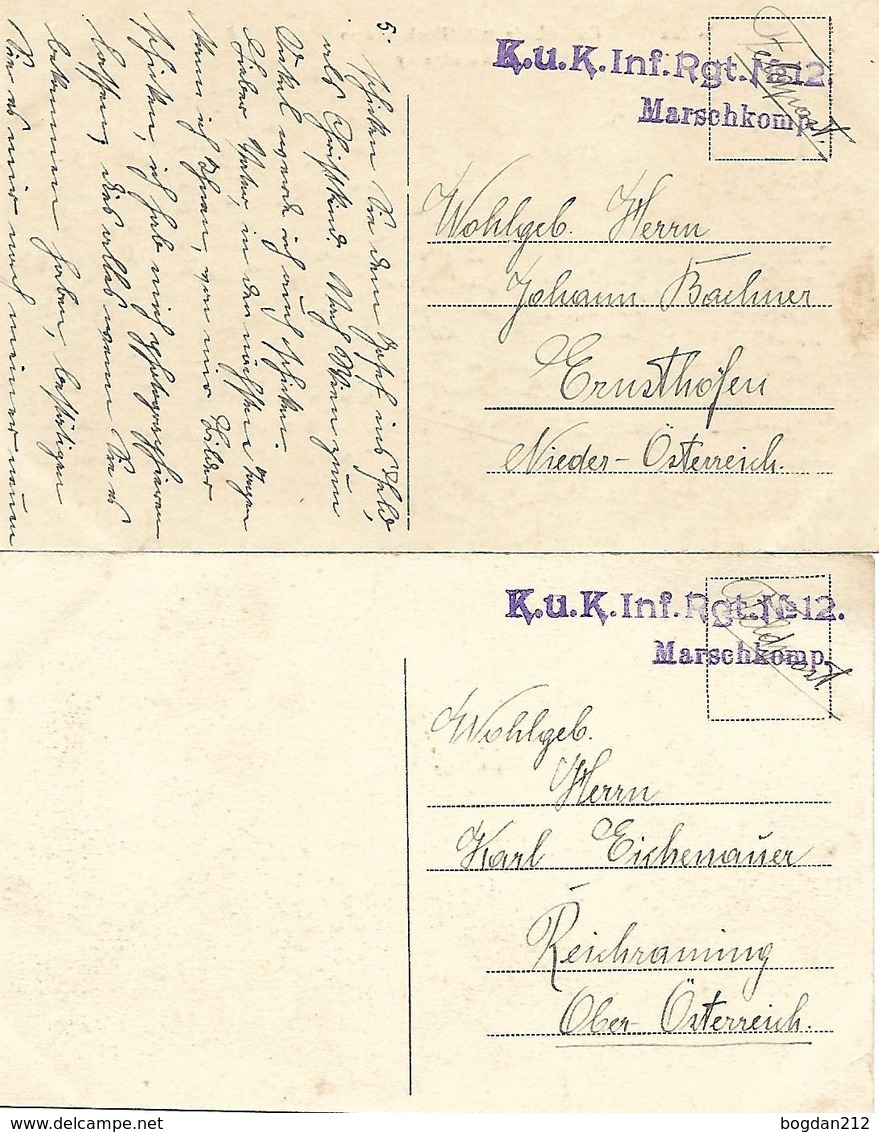 1914/18 - VILNIUS  Wilna , 2 Stk., Gute Zustand, 2 Scan - Lithuania