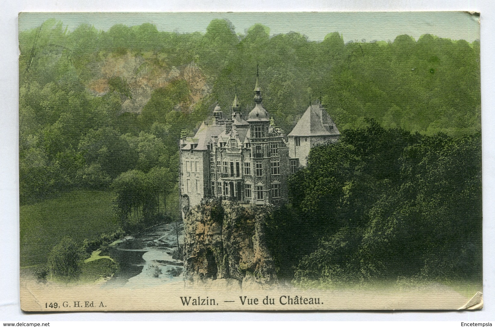 CPA - Carte Postale - Belgique - Walzin - Vue Du Château - 1907 (SV6571) - Dinant