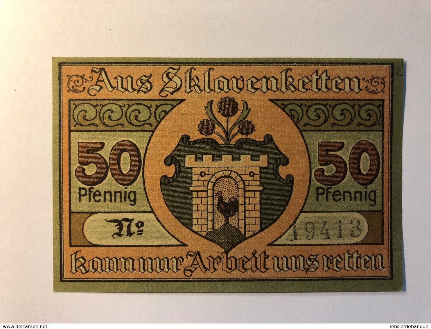Allemagne Notgeld Allemagne Kaltennordheim 50 Pfennig - Collections